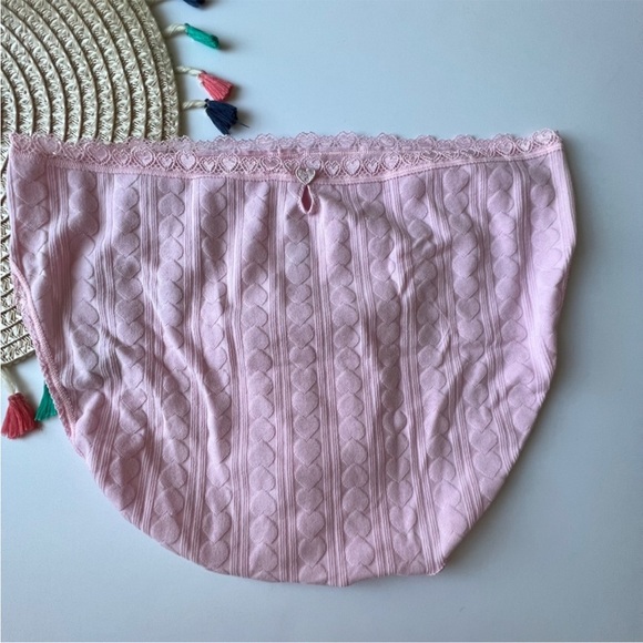 Victoria's Secret Stretch Cotton High-Leg Brief Panty Pretty Blossom XXL NEW - Picture 2 of 6